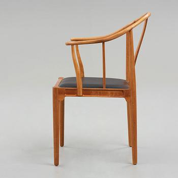 HANS J WEGNER, "Kinastolen" Fritz Hansen, Danmark, prototyp av modell "4283", utförd 1943-44.