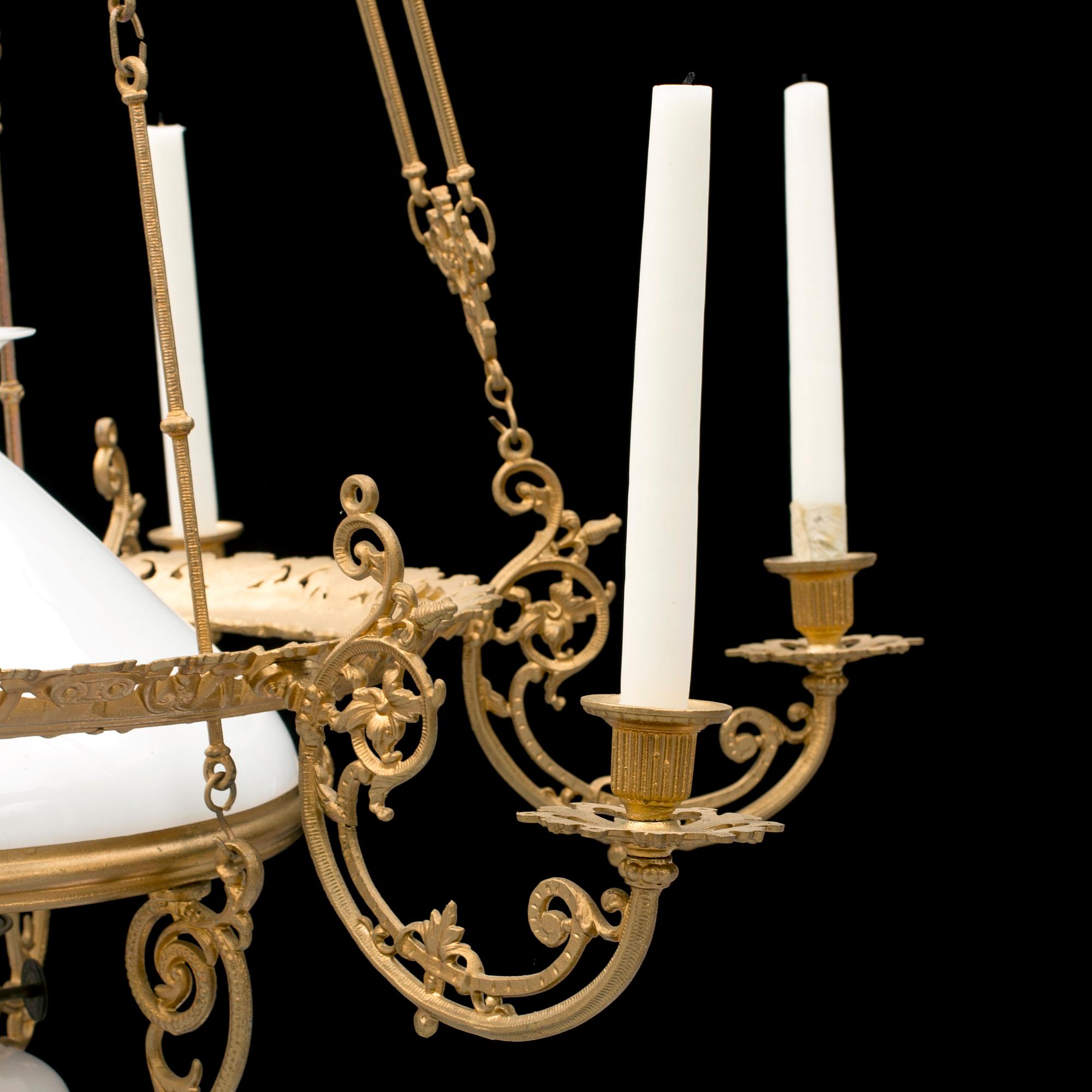 A late 19th century chandelier.