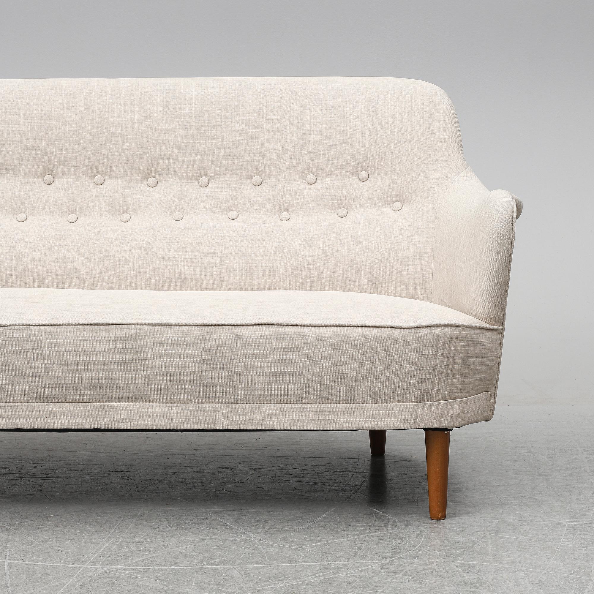 CARL MALMSTEN, soffa, "Samsas", AB O H Sjögren, 1900-talets andra hälft.