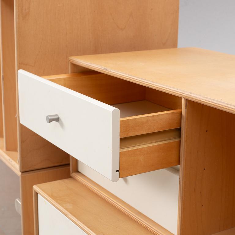 Peter J Lassen, hyllsystem, 4 delar, "Montana", Montana Møbler, Danmark.