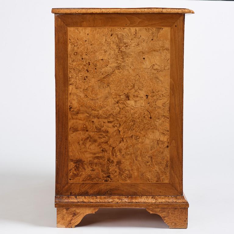 A Swedish late Baroque writing desk,  1720-40's.