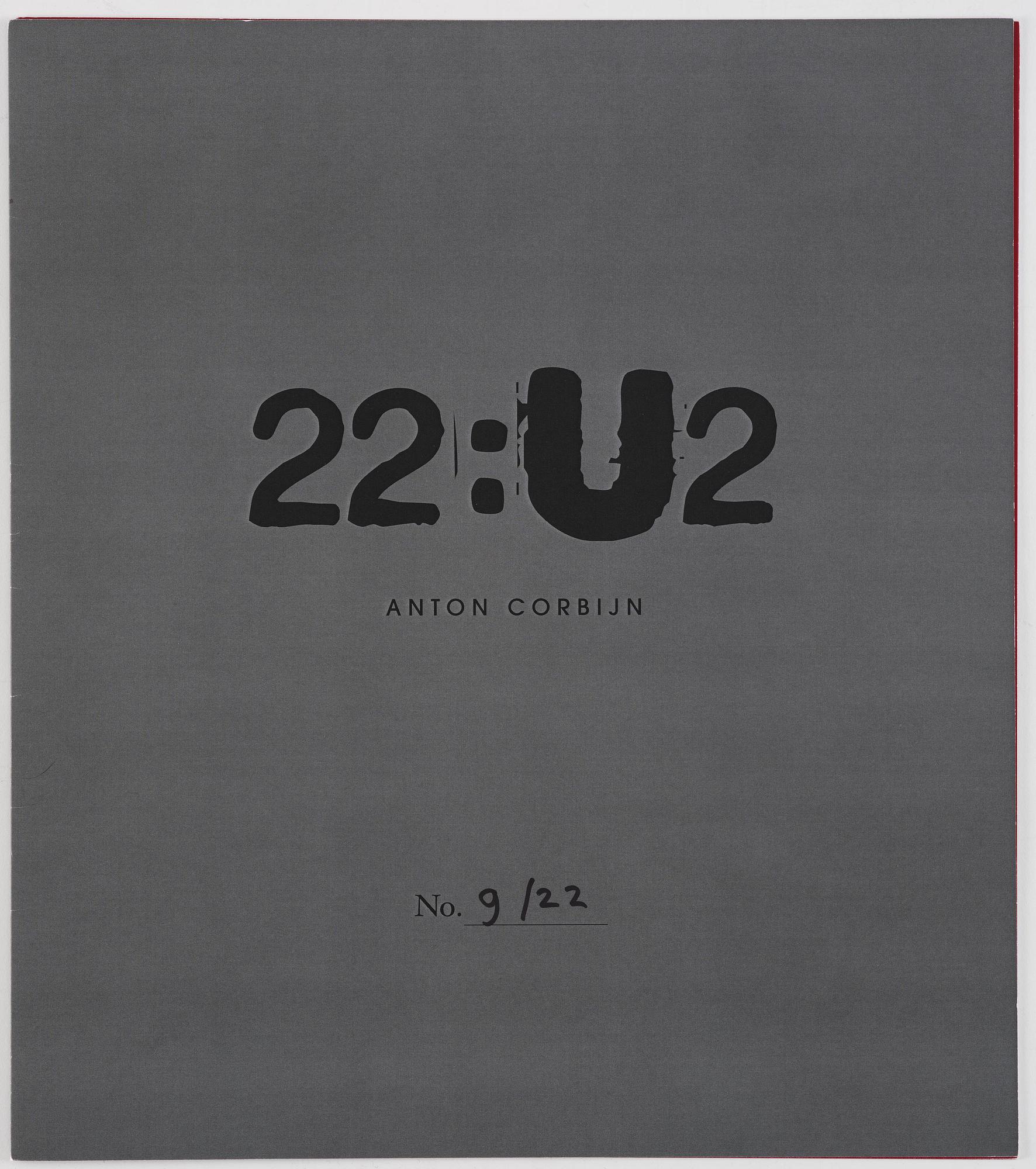 Anton Corbijn, "22:U2", 1982-2003.