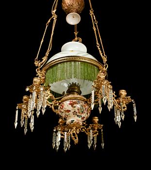 TAKFOTOGENLAMPA, sekelskiftet 1900. Höjd ca 90 cm.