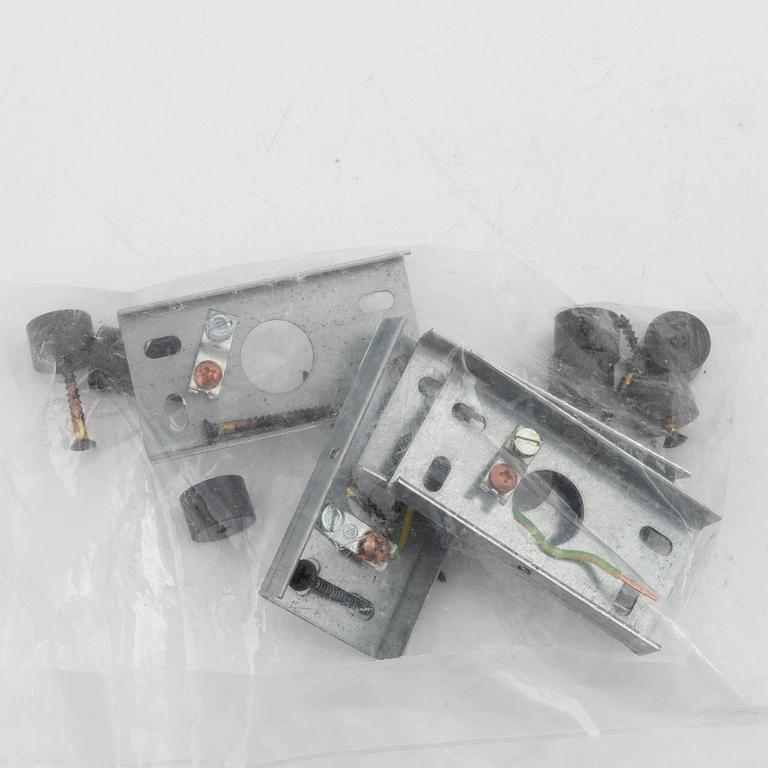 Stéphane Davidts, a group of 4+2 wall lights, Davidts Ligtning, 21st Century.