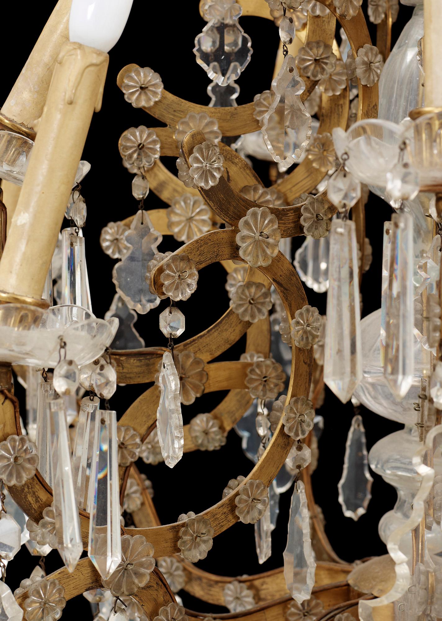 LJUSKRONA, barockstil, tidigt 1900-tal.