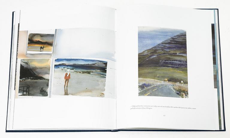 Lars Lerin, "Between the Houses".