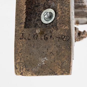 James Coignard, sculpture, bronze, signed underneath.