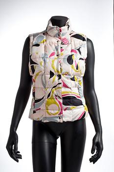 EMILIO PUCCI, a down filled vest.
