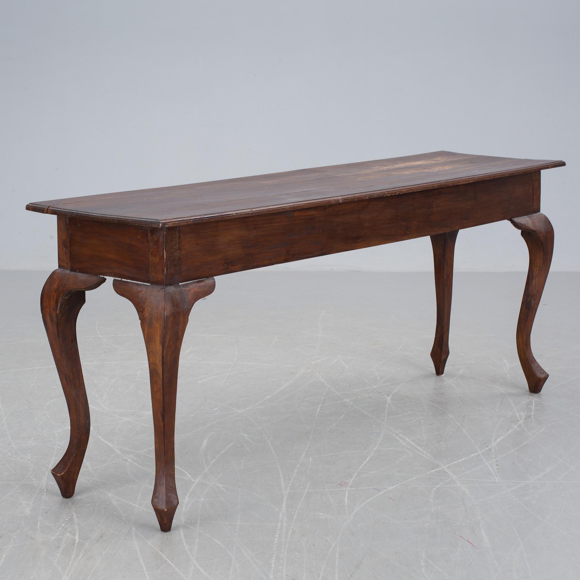 SKRIVBORD, barockstil, 1900-talets andra hälft.