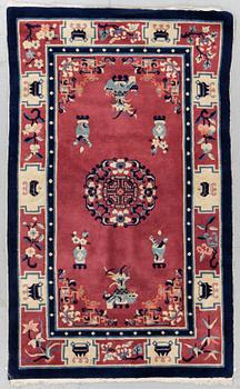 Rug, old China, ca 155 x 95 cm.