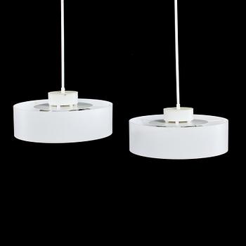 TAKLAMPOR, ett par, Luxus, 1900-talets andra hälft. Höjd 75 cm.