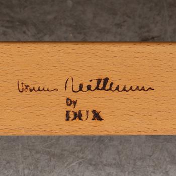 Bruno Mathsson, fåtölj med fotpall, "Pernilla", Dux.