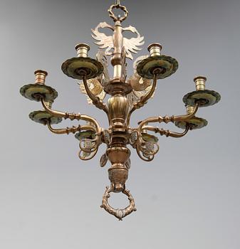 TAKKRONA, barockstil, 1900-talets första hälft. Höjd ca 65 cm.