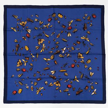 Hermès, scarf, "Les Insects".