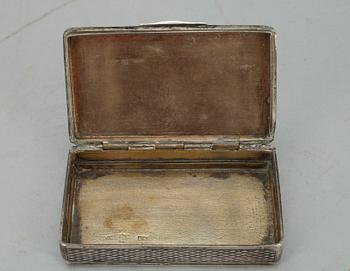 DOSA, silver, Moskva, 1800-talets slut. Vikt 106,5 g.