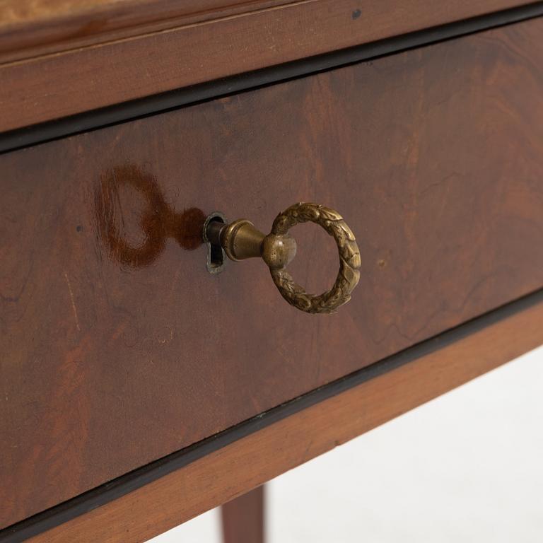A Gustavian style desk, first half of the 20th Century.