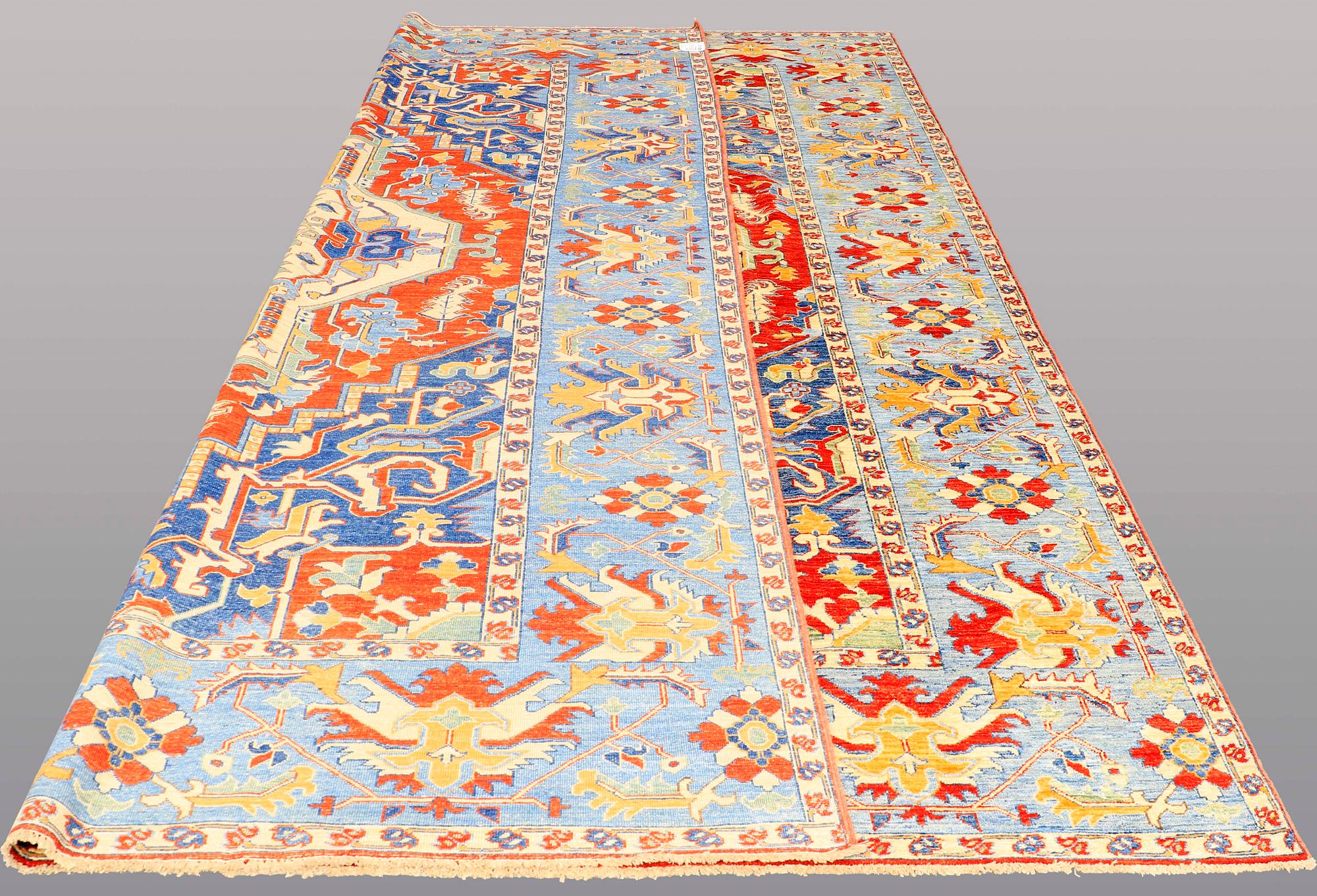 A carpet, oriental, ca 418 x 298 cm.