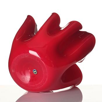 Fulvio Bianconi & Paolo Venini, a "Fazzoletto" bowl, Murano, Italy, mid-20th century.