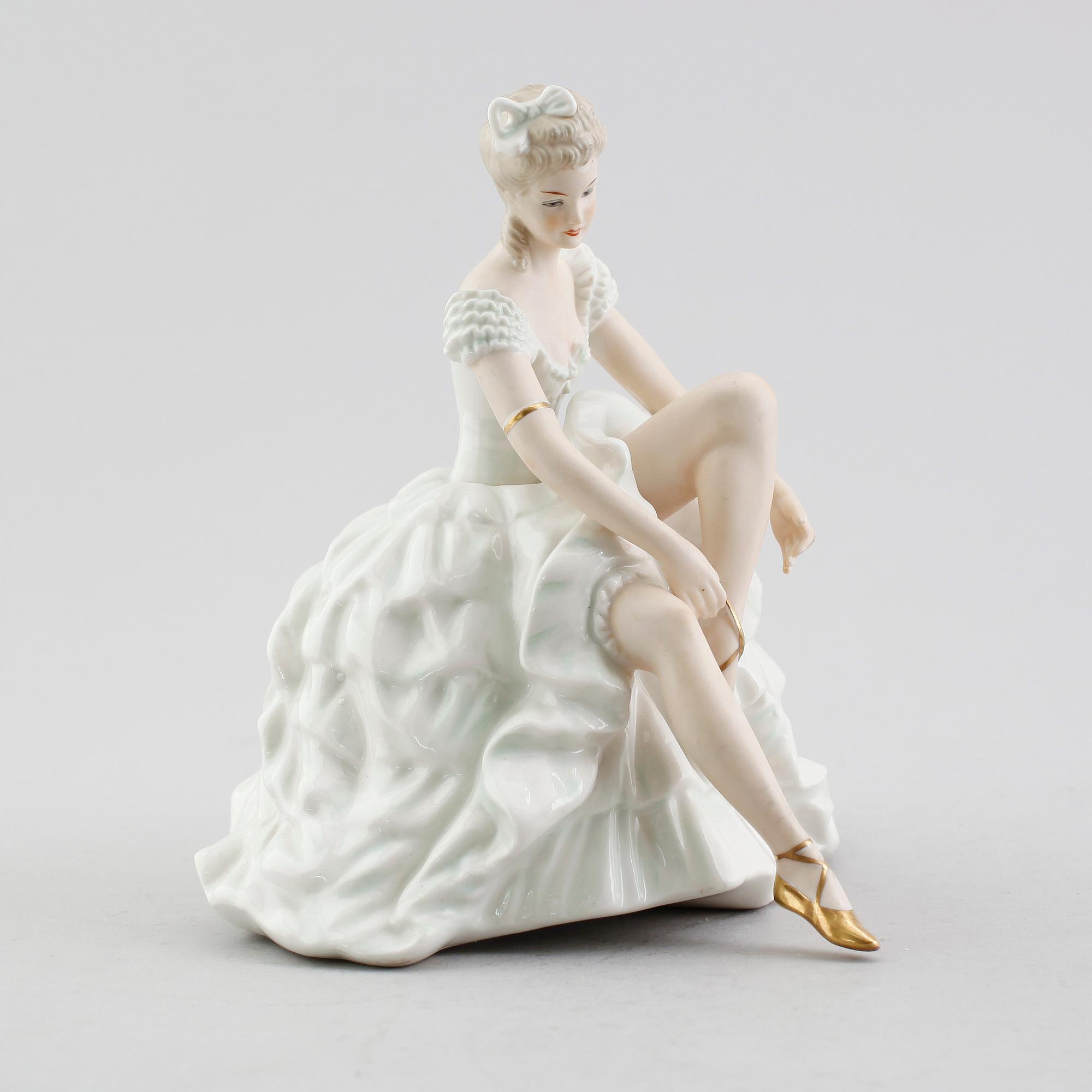 FIGURIN, porslin, Wallendorf.