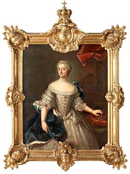 Antoine Pesne Hans krets, "Kronprinsparet Adolf Fredrik (1710-1771) Lovisa Ulrika" (1720-1782).