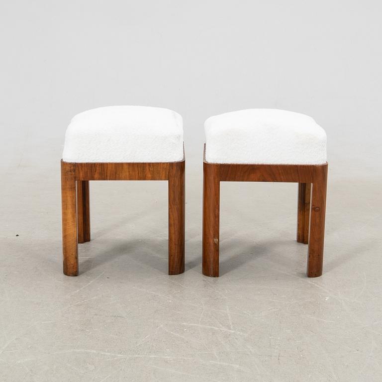 Pallar, ett par, Art Deco, 1900-talets första hälft.