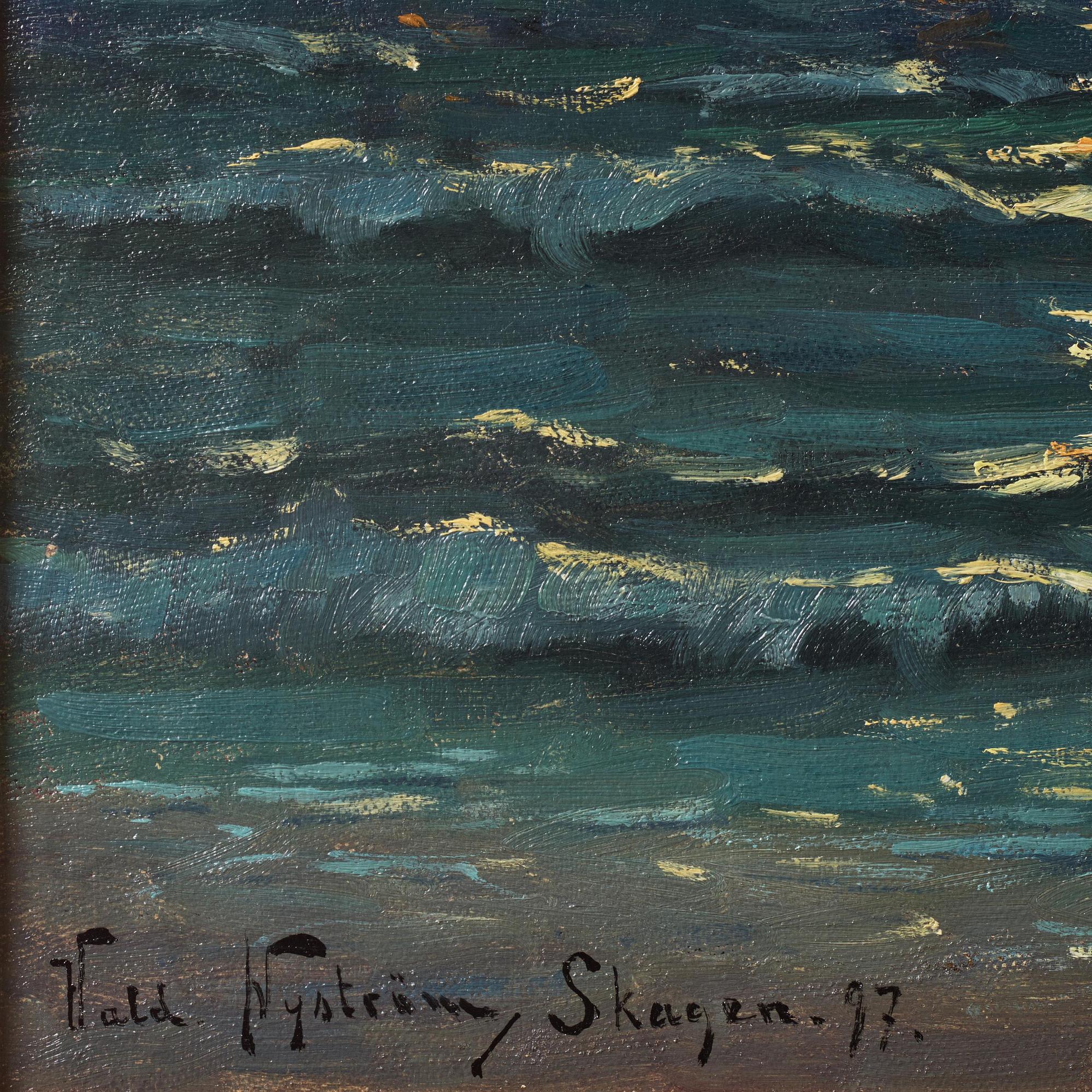 Valdemar Nyström, Moonlight in Skagen.