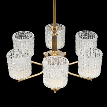 A ceiling lamp, second half 1900's.