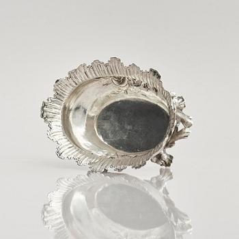 A Swedish 18th century Rococo silver bowl, mark of Jacob Lampa, Stockholm 1774.