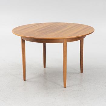 Carl Malmsten, a walnut dining table, Åfors, end of the 20th Century.