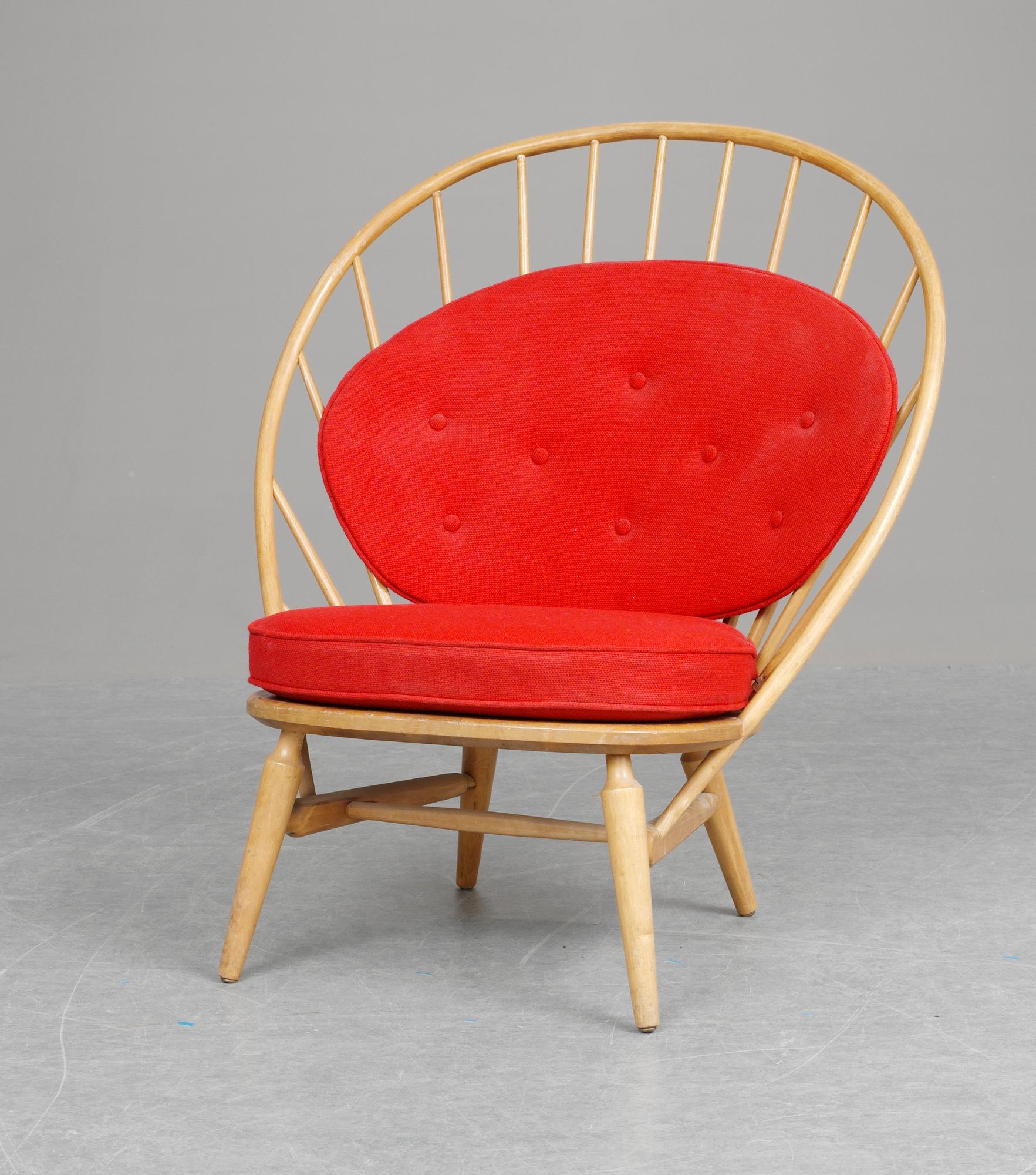 A Sven Engström & Gunnar Myrstrand easy chair, "Bågen", Nässjö Stolfabrik, Sweden 1950's.