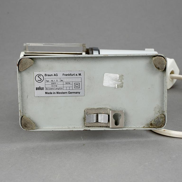 BORDSFLÄKT, design Reinhold Weiss, Braun, Västtyskland, 1960-tal.