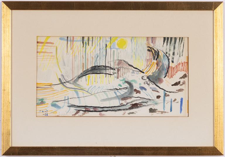 Sven X:et Erixson, Mountain landscape.