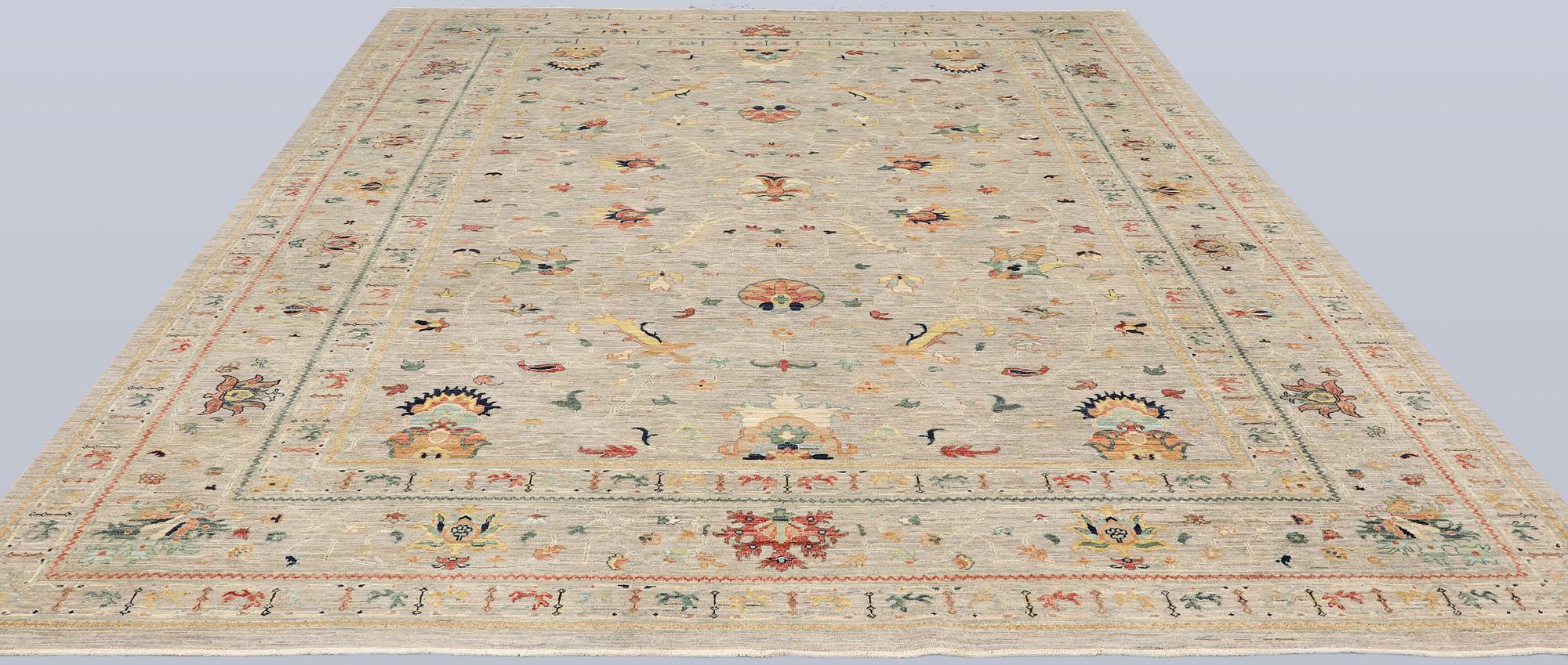 Matta, Ziegler design, ca 361 x 274 cm.