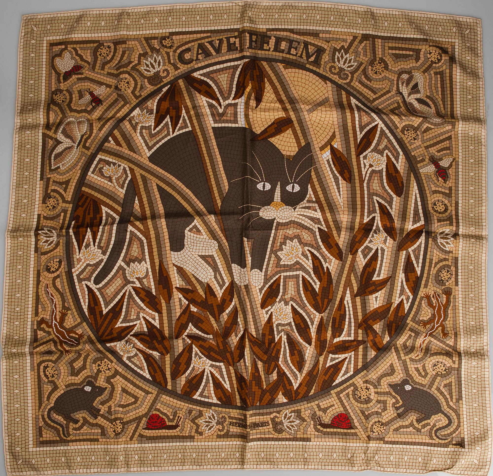 SCARF, "Cave Felem", Hermès.