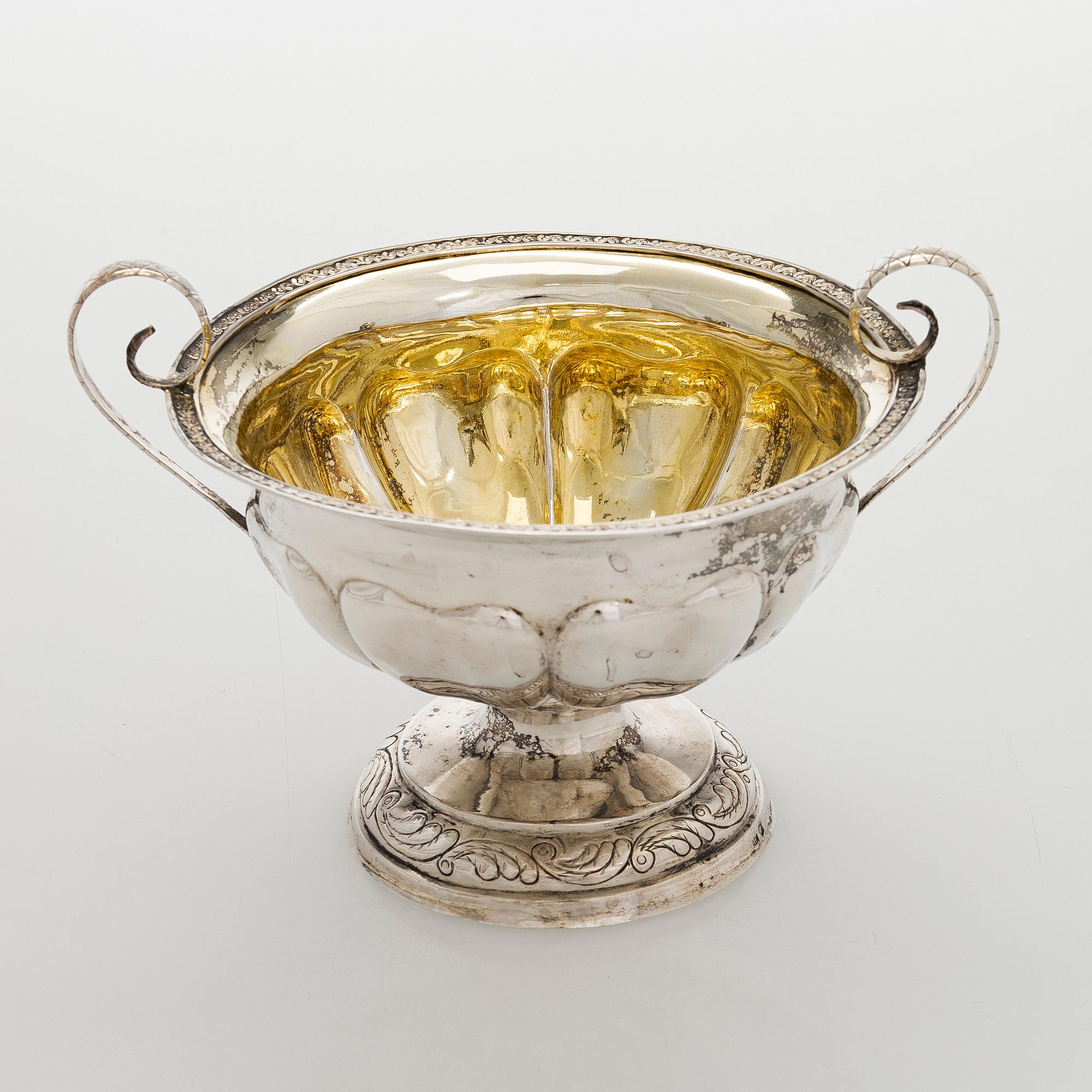 Adolf Gustaf Granbom, bonbonnière, silver, Borgå, Finland 1851-1858.