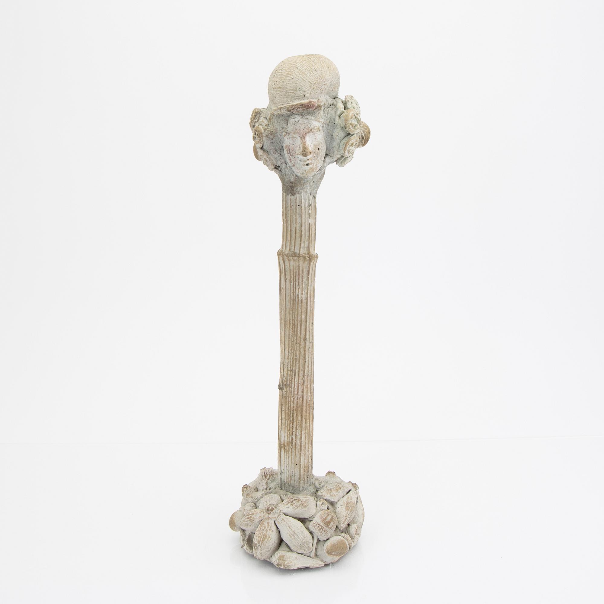 Sam Stigsson, skulptur/ljusstake signerad och daterad 2010.