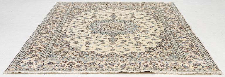 Rug, Nain, Part Silk, S.K 9 LAA, approx. 343 x 243 cm.