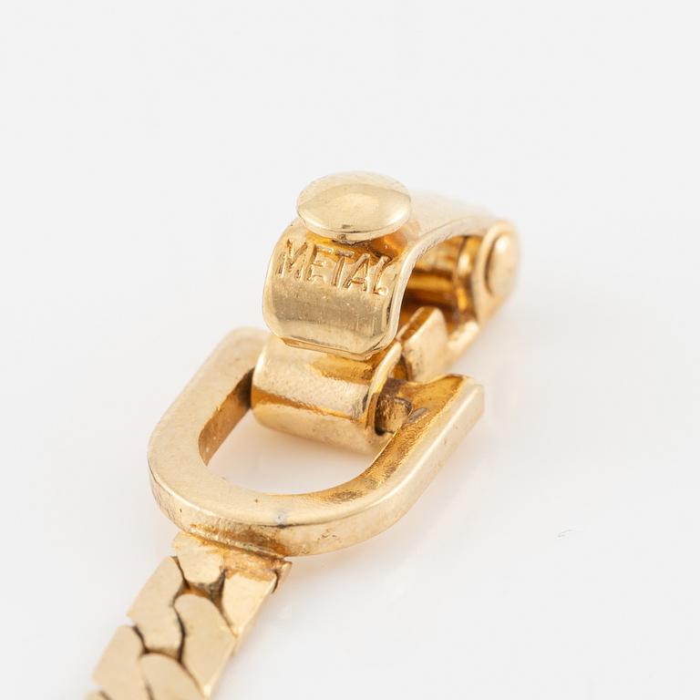 Christian Dior, collier och örhängen, ett par, vintage.