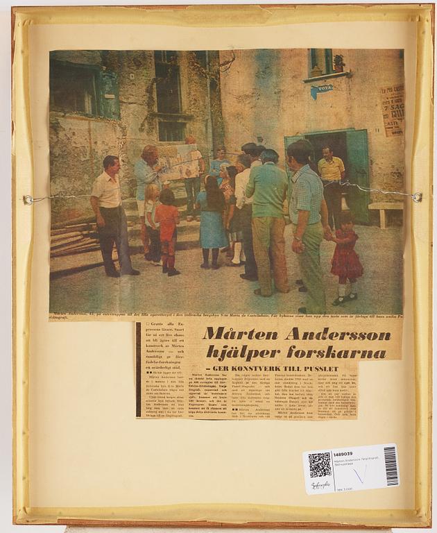 Mårten Andersson, Svart katt på hustak.