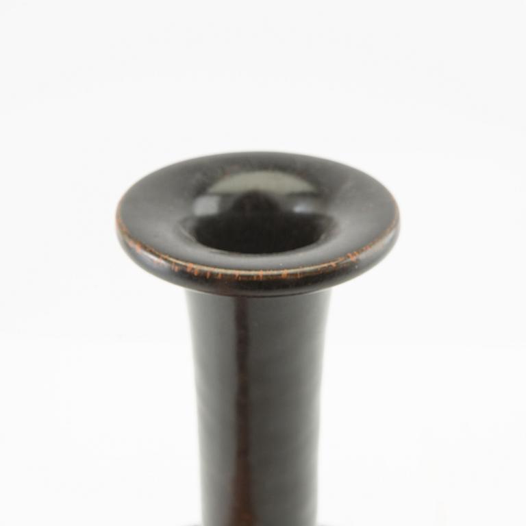 Stig Lindberg, bordslampfot signerad Gustavsbergs studio 1969 glaserat stengods.