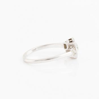 Old cut diamond ring, Strömdahls.