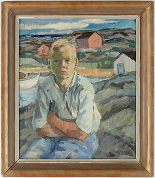 GÖSTA GRANSTRÖM, olja på duk, sign.