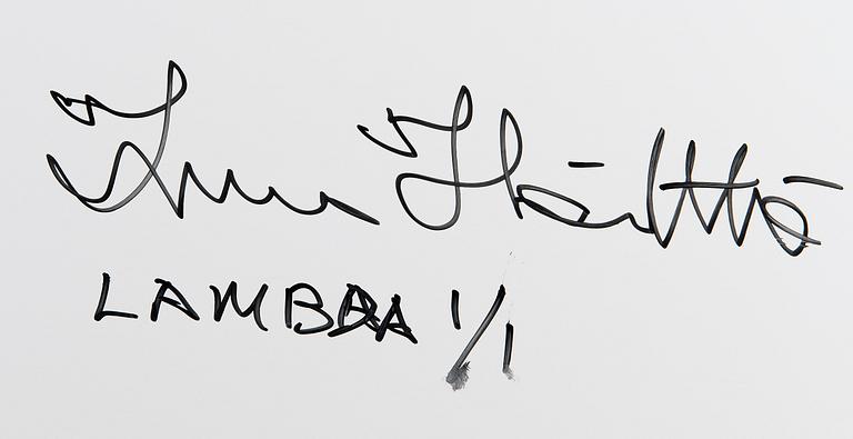 a photograph, lambda-print 2006, ed. 1/1, signed a tergo.