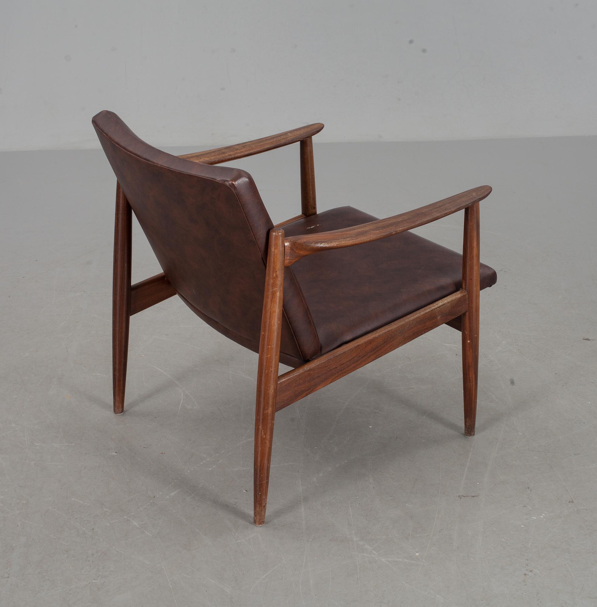 FÅTÖLJ, Danmark 1900-talets andra hälft.