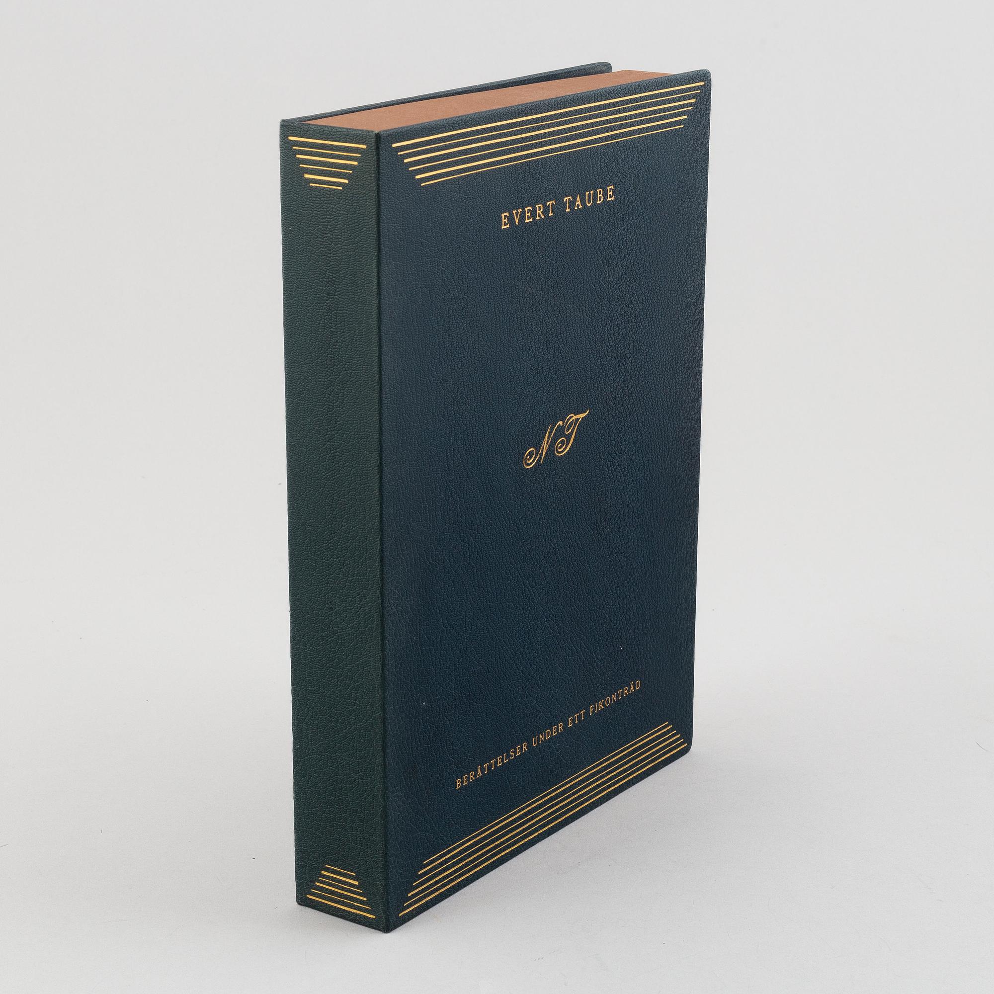 Unikt arbetsmaterial för en bok av Evert Taube.