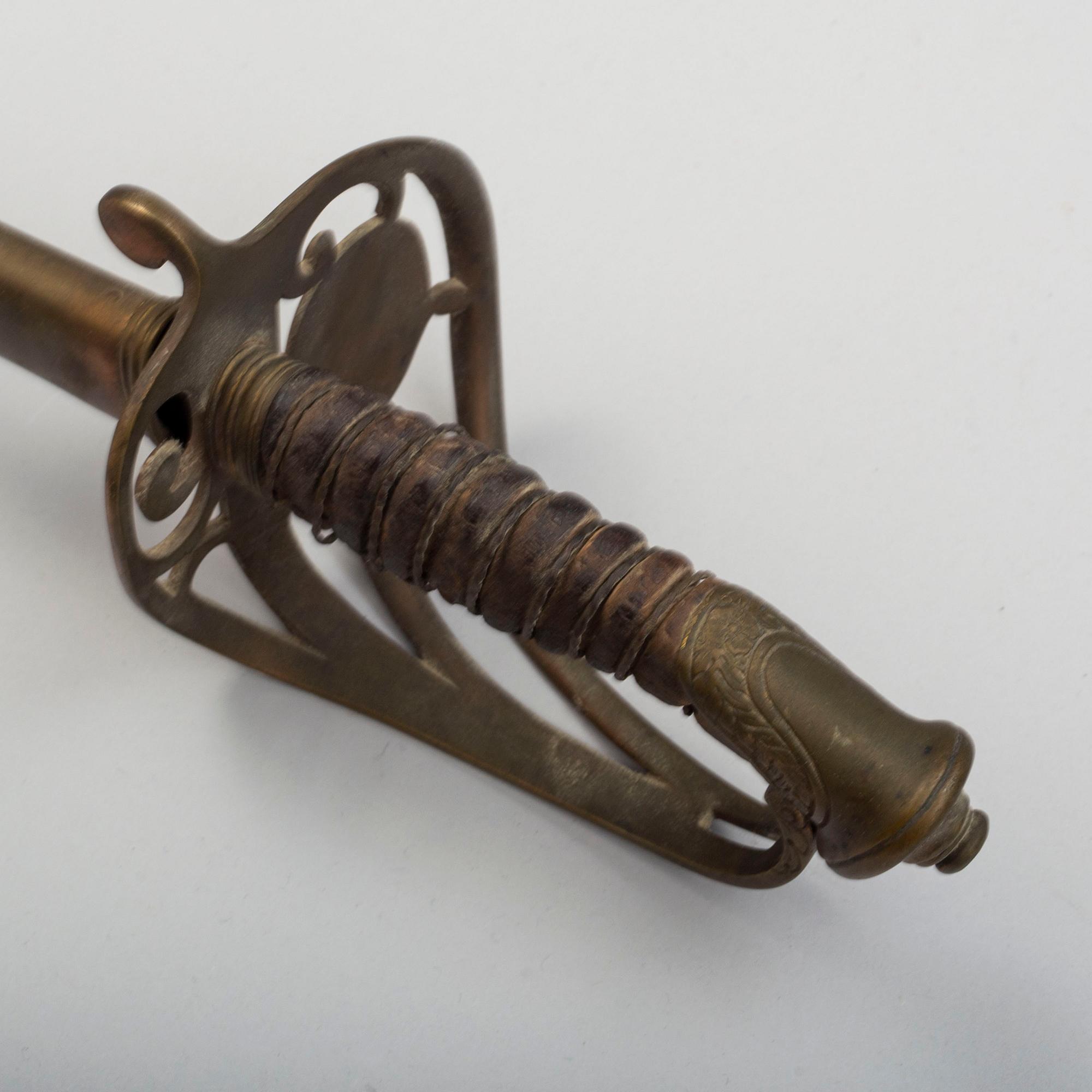 Two offficer's sabres for the Kingdom of Siam around year 1900, with scabbards.