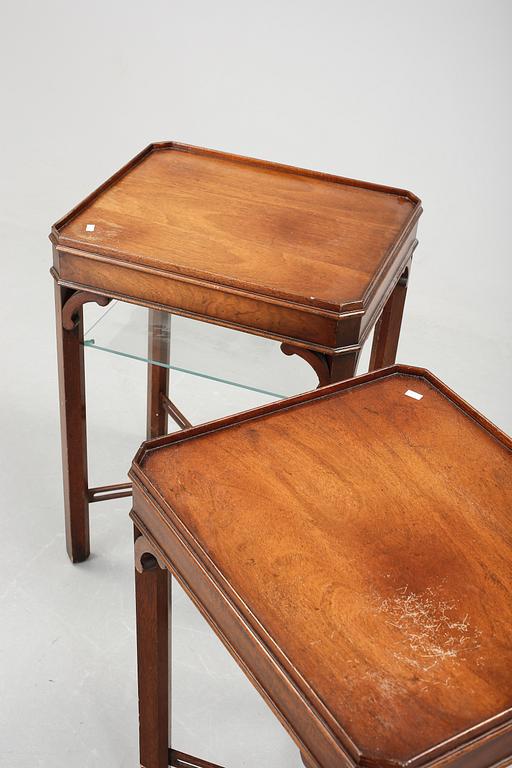 PARBORD, ett par, engelsk stil, omkring 1900-talets mitt.