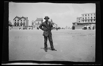 Hugo Simberg, Plagebild från Quiberon, Bretagne.