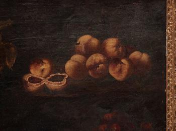 Italian artist 17th Century, Still life with fruits.