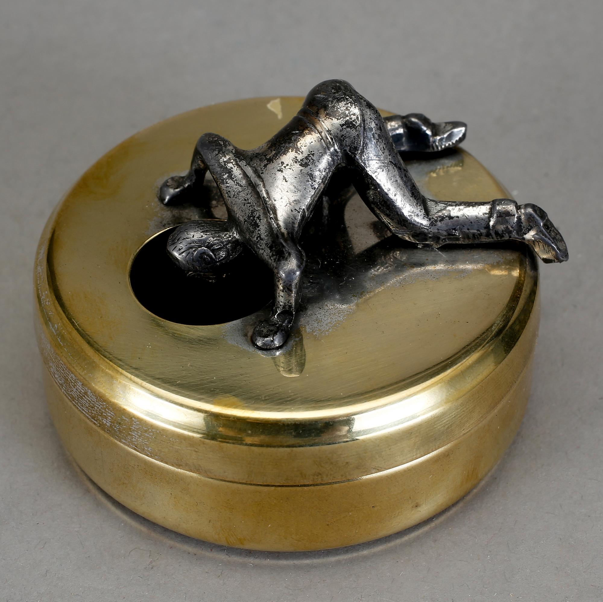 MANSCHETTKNAPPSASK, "Originell", Widerholm och Dahlberg, Eskilstuna, 1920-/30-tal.